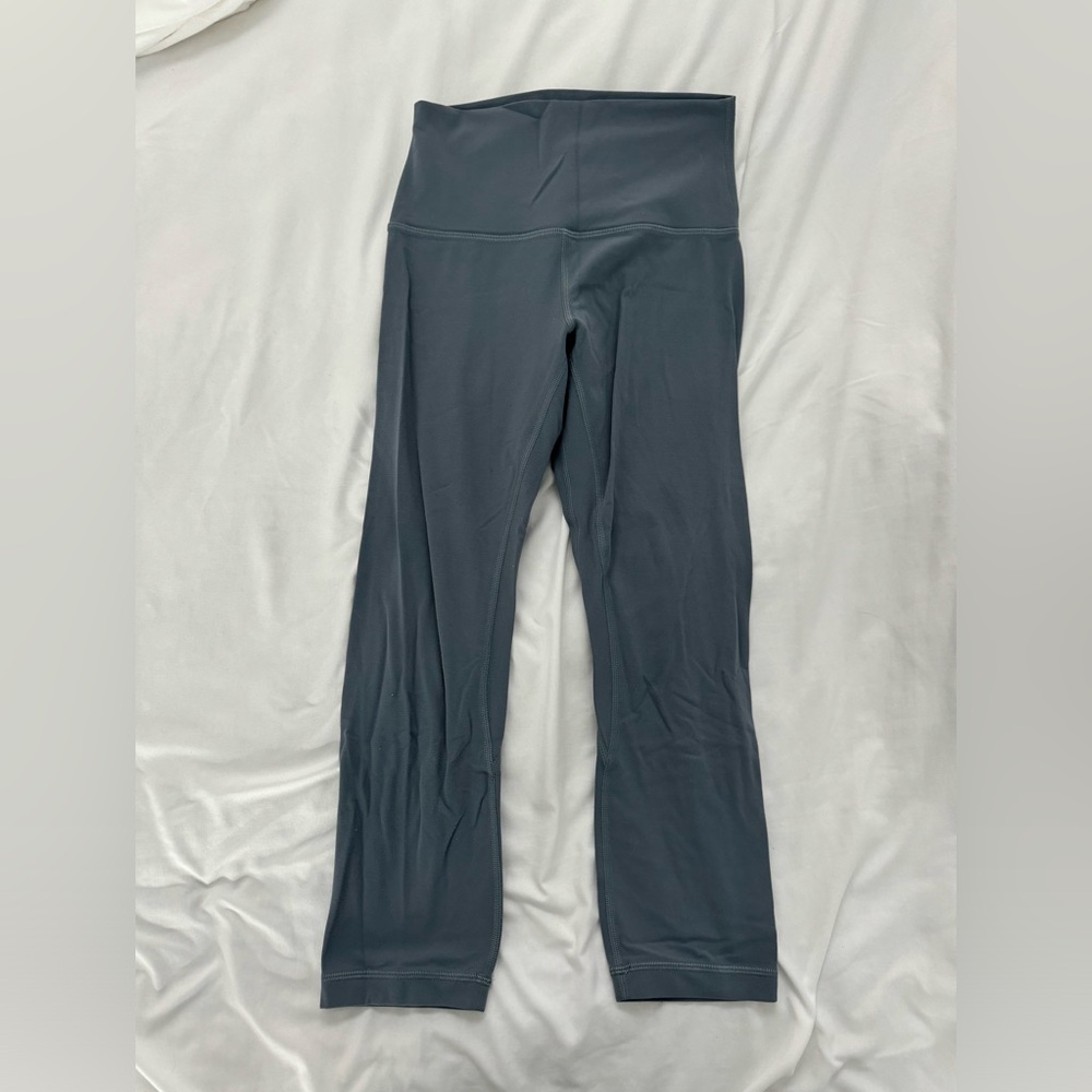 Lululemon Align Cropped Legging 23’’ Color: Slate… - image 3